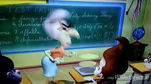 Jimmy Neutrons Mrs. Fowl squaking! - YouTube