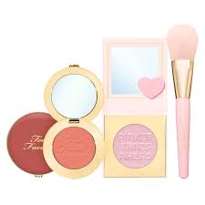 too faced 3 piece blush and highlighter