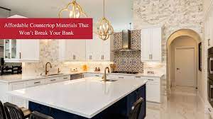 affordable countertop materials that