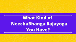 what is neecha bhanga rajayoga