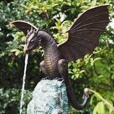 Garden Dragon Statue