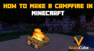How To Make A Campfire In Minecraft