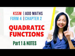 讲解kssm Form 4 Add Maths Chapter 2