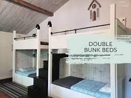 double bunk beds design for kids and