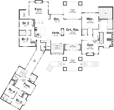 1 story modern mountain house plan