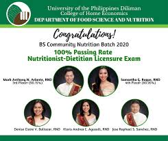 upd gets 100 in nutritionist ian