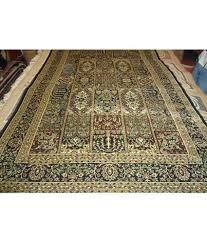 i c machine made silk carpet 4x6 ft