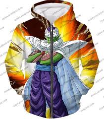 My painting, van gogh never saw a power level over 9000, in beautiful full saturated color on everything from shirts to mugs to pillows! Dragon Ball Z T Shirt Namekian Rage Piccolo Dbz229 Cosplayhoodie