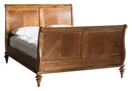 milano sleigh bed wood bed frames
