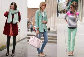 colors that go with seafoam green