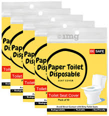 Be Safe Forever Disposable Paper Toilet