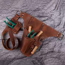 leather garden tool belt personalized