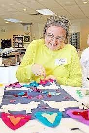 rug hooking event in parksville