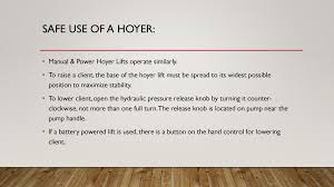 Hoyer lifts allow a person to be lifted and transferred with a minimum of physical effort. How To Use A Hoyer Lift With Chains