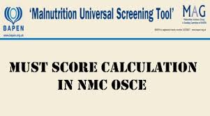 must score calculation for nmc osce