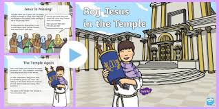 Boy Jesus In The Temple Powerpoint Jerusalem Nazareth