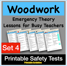 woodwork lessons for busy teachers set