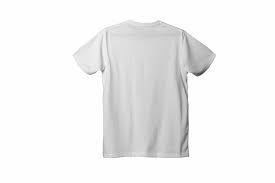 free t shirt back mockup psd template
