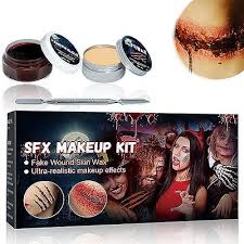 halloween makeup kit scar wax sfx