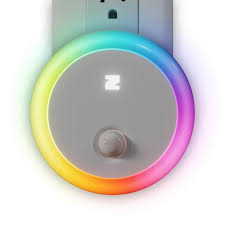 Zing Smart Motion Activated Full Color Led Night Light With Built In Wi Fi Motion Sensor Zing 1w The Home Depot