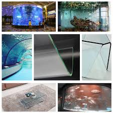 curved laminated glass hot bent glass
