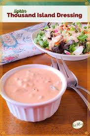 healthier thousand island dressing in