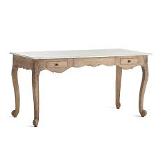 Only table tops today offers a wide selection of table top options. Coco White Marble Top Wooden Desk