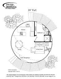 sle floor plans for 24 pacific yurts