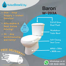 Baron W203a Collateral Toilet Bowl City