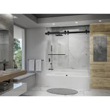 3/8 and ½ glass are standard thicknesses for shower doors. The Best Glass Shower Doors For Your Tub Trubuild Construction