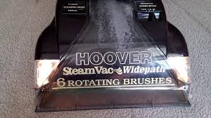 hoover steamvac widepath you