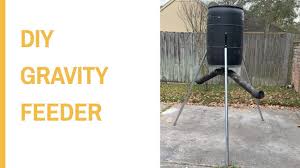 diy gravity feeder for under 100