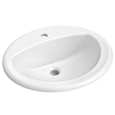 Oval Porcelain 20 1 2 White Top Mount