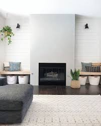 This Diy Cement Fireplace Makeover Cost