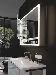 emco illuminated mirror cabinet loft