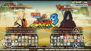 DOWNLOAD NARUTO SHIPUDDEN ULTIMATE NINJA STORM 3 PPSSPP ANDROID