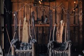 norse pagan viking themed wedding