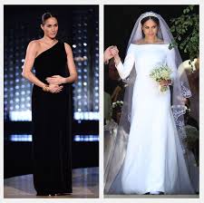 Borrow from her wedding day style with these gorgeous preowned gowns. 15 Times Meghan Markle Wore Givenchy From Her Wedding Dress To Her One Shoulder Gown