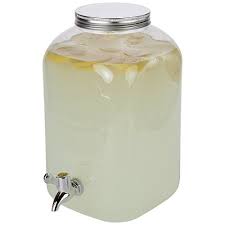 plastic mason jars drink dispenser