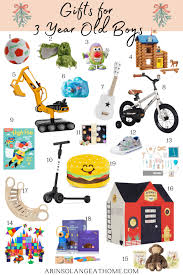 best gifts for 3 year old boy
