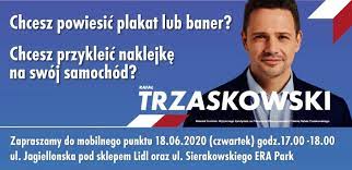 Rafał trzaskowski w listopadzie 2018 roku został zaprzysiężony na prezydenta warszawy. Mobilny Punkt Wyborczy Rafala Trzaskowskiego W Radomsku Radomsko24 Pl