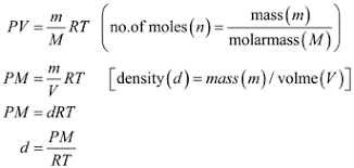 Solved: Assuming the ideal gas law holds, what is the density of t... | Chegg.com