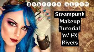 robecca steam steunk makeup tutorial