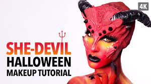 she devil halloween makeup tutorial