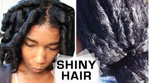 shine from your natural hair