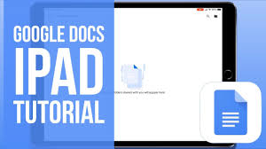 Created exclusively for ipad, iphone, and ipod touch, numbers. Google Docs For Ipad Tutorial 2019 Youtube