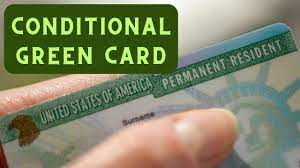 what is a conditional green card is it