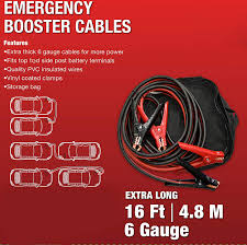 Aaa 4326aaa Heavy Duty 16 6 Gauge Booster Cable