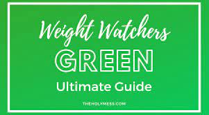weight watchers green plan ultimate