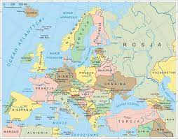 Mapa polityczna Europy | Geography Quiz - Quizizz